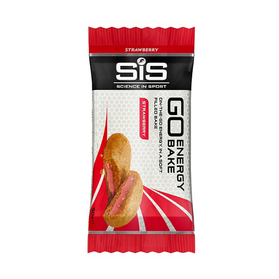 SIS Go Energy jordgubb bake bar 50g