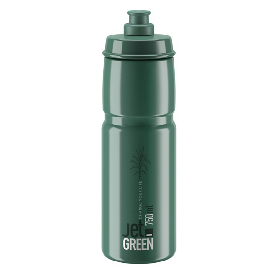 Cykelflaska Elite Jet 750ml, grön