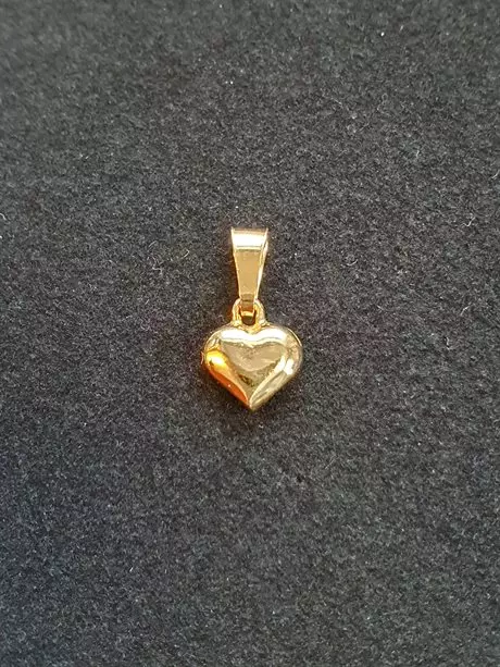 Hjärta massivt 18K 180047H
