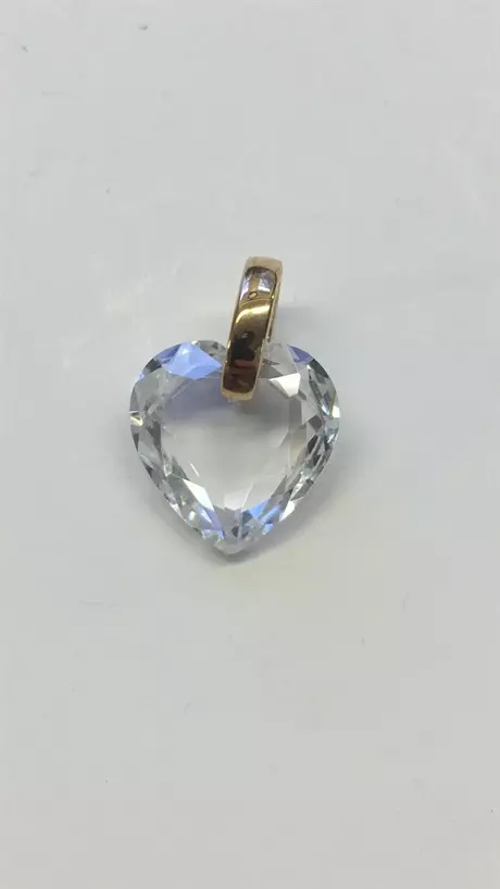 Hjärta i cz 18K 181086H 