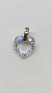 Hjärta i cz 18K 181086H 