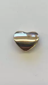 Hjärta matt/blank 18K 181236H 