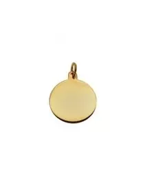 Gravyrbricka 16mm rondell 18K