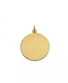 Gravyrbricka 18mm rondell 18K