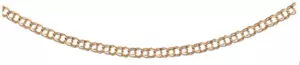 Bismarck halsband rak 18K 01-BIS105