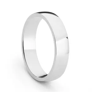 Faith Förlovning 5,0 mm Silver