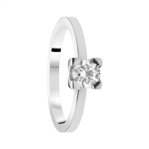 Solitär 0,75 Silver CZ