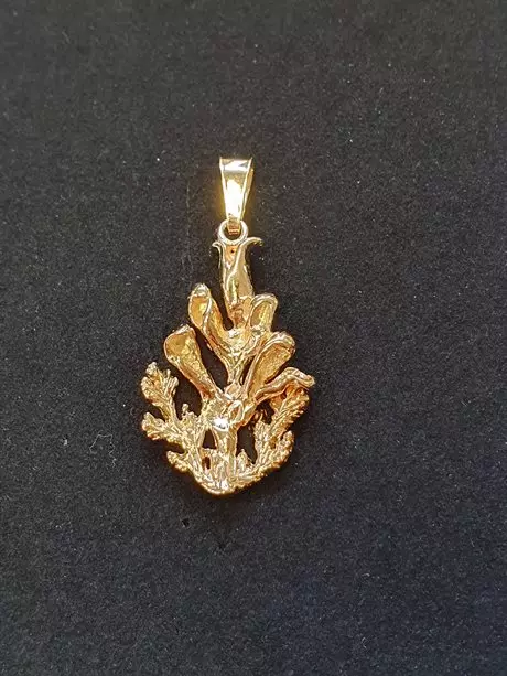 Kung Karls Spira hänge 18K 