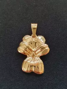 Styvmorsviol hänge 18K 