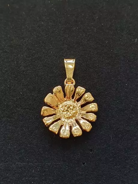 Prästkrage hänge mellan 18K 