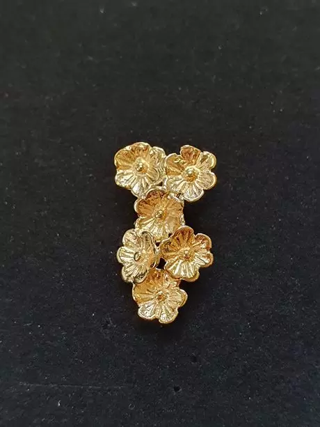 Förgätmigej hänge 18K 
