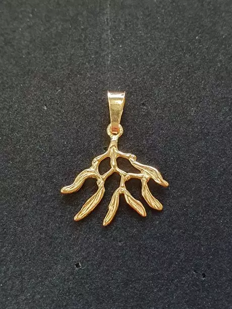 Mistel hänge liten 18K 