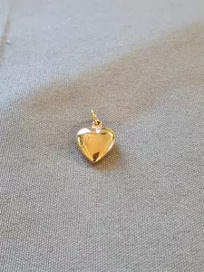 Hjärta 10mm massiv 18K 181665H