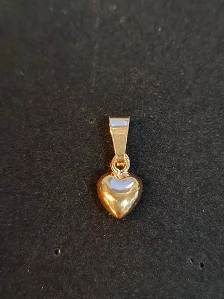 Hjärta 6mm massiv 18K 181769H