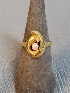 Ring m pärla 18K 180388R