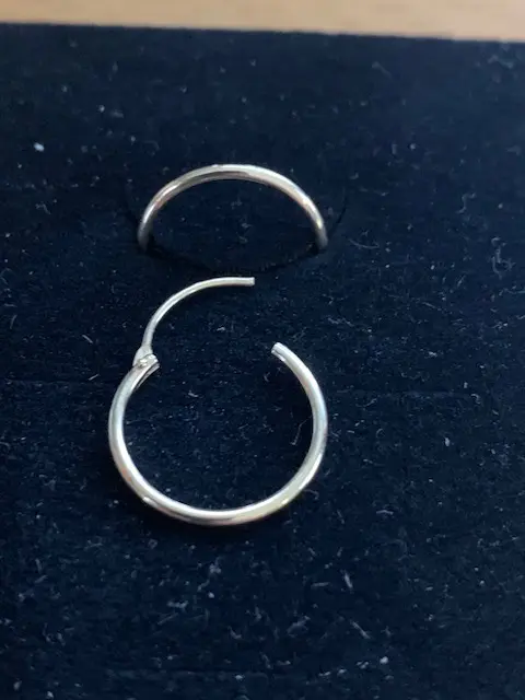 Creolörhängen 18K
