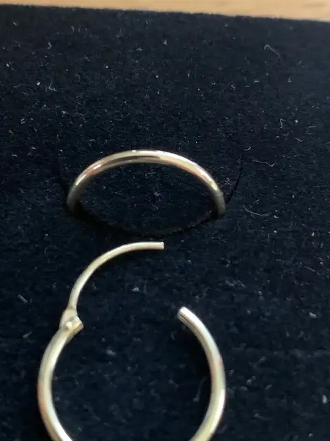 Creolörhängen 18K