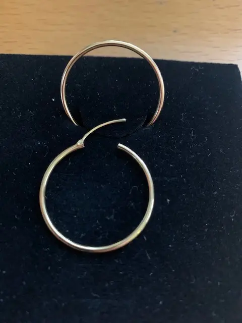 Creolörhängen 18K