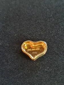 Hjärta matt/blank 18K 181128H