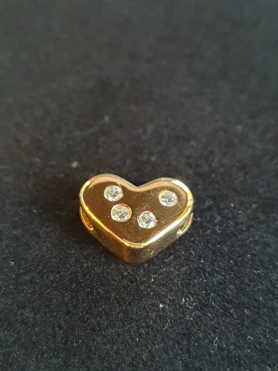Hjärta m cz stenar 18K 181158H