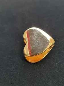 Hjärta matt/blank 18K 181238H