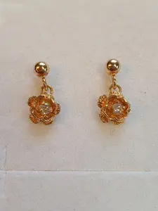 Örhängen blomma hängande 18K 180658Ö
