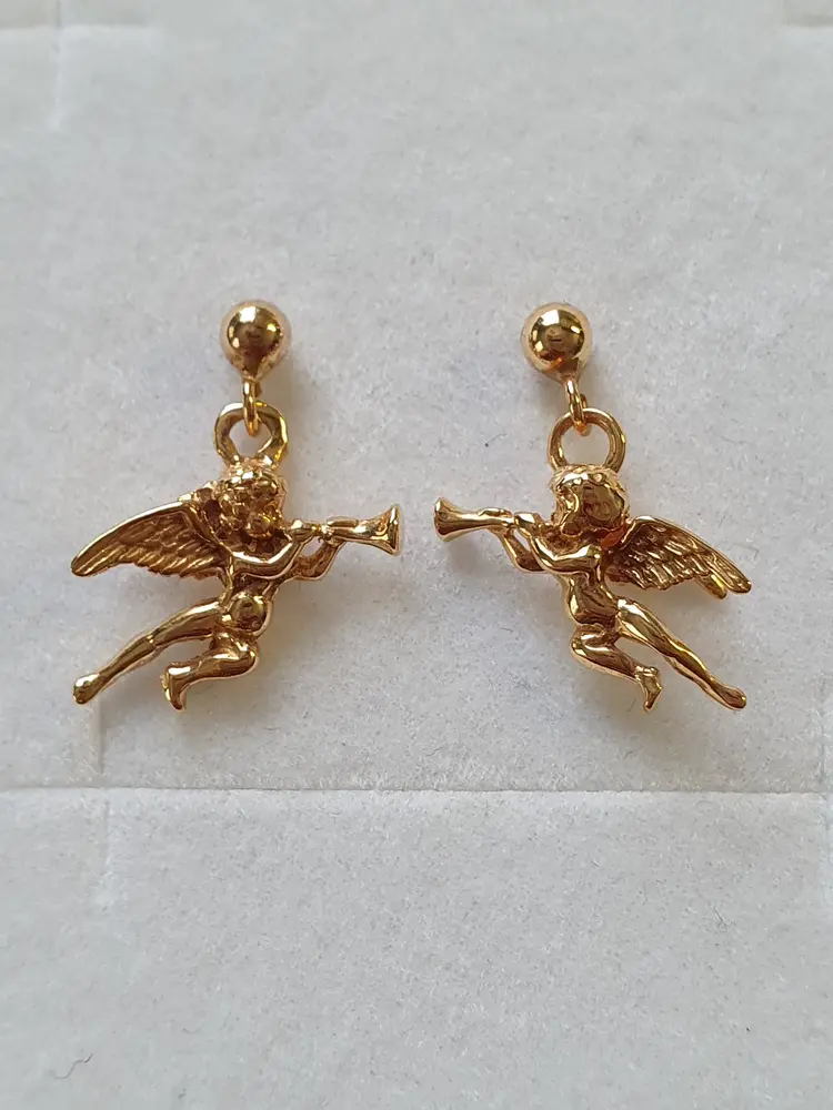 Ängel m trumpet hängande 18K 180673Ö