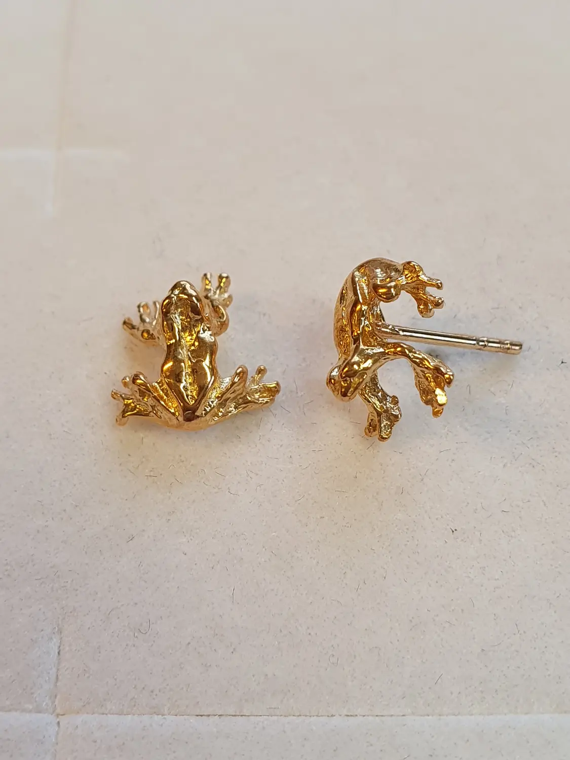 Örhängen groda fasta 18K 180698Ö