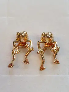 Örhänge groda fasta 18K 180757Ö