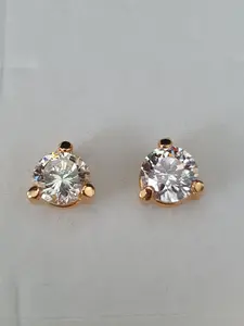 Örhänge 7mm cz 18K 180758Ö