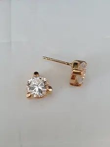 Örhänge 7mm cz 18K 180758Ö