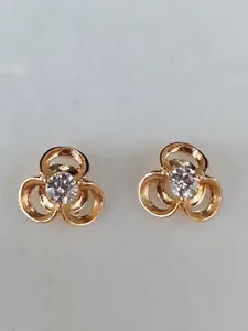 Blomma Örhänge m cz 18K 180766Ö