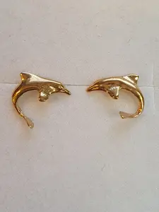 Örhänge delfin fasta 18K 180858Ö