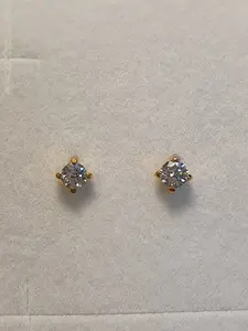 Örhänge m cz 18K 180937Ö