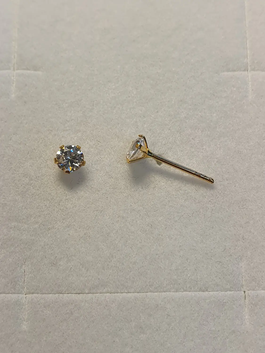 Örhänge m cz sten 18K 180957Ö