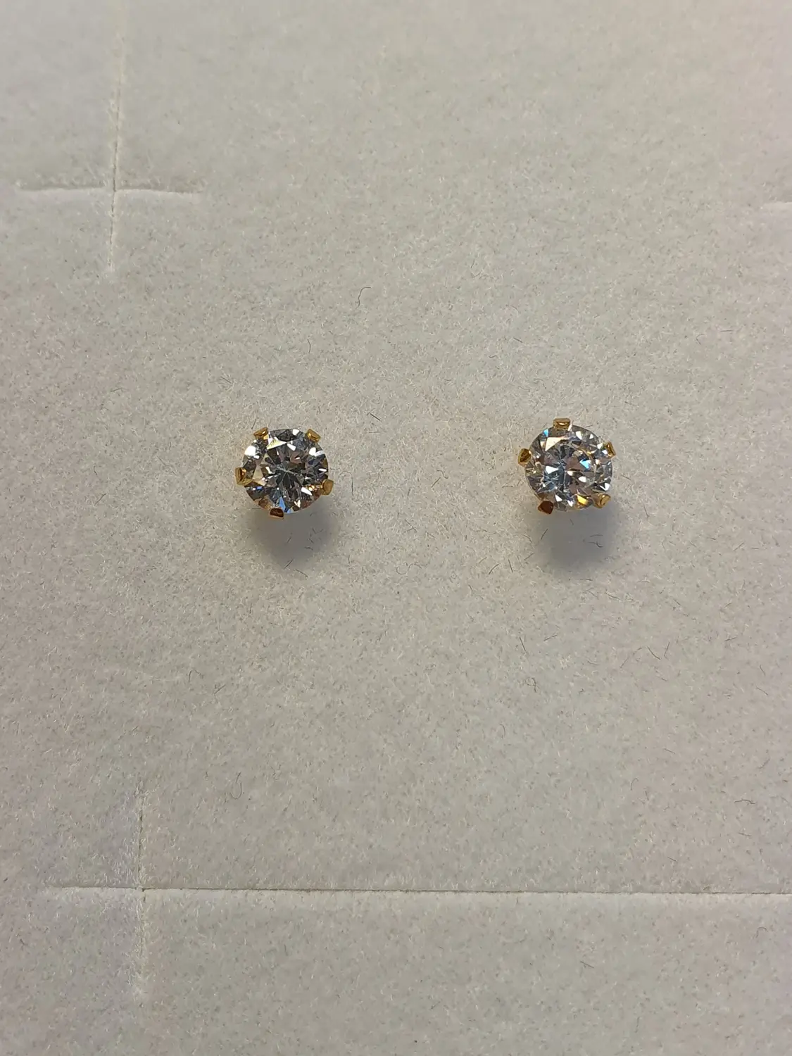 Örhänge m cz sten 18K 180957Ö