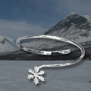 Snöstjärna armring