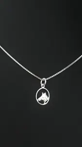 Hästhuvud i ram silver 9250024H