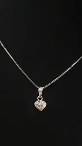 Mönstrat hjärta silver 9250027H