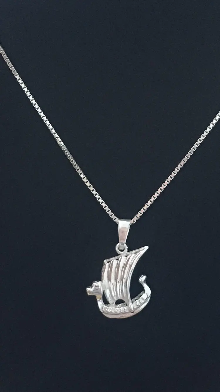 Vikingaskepp silver 9250075H