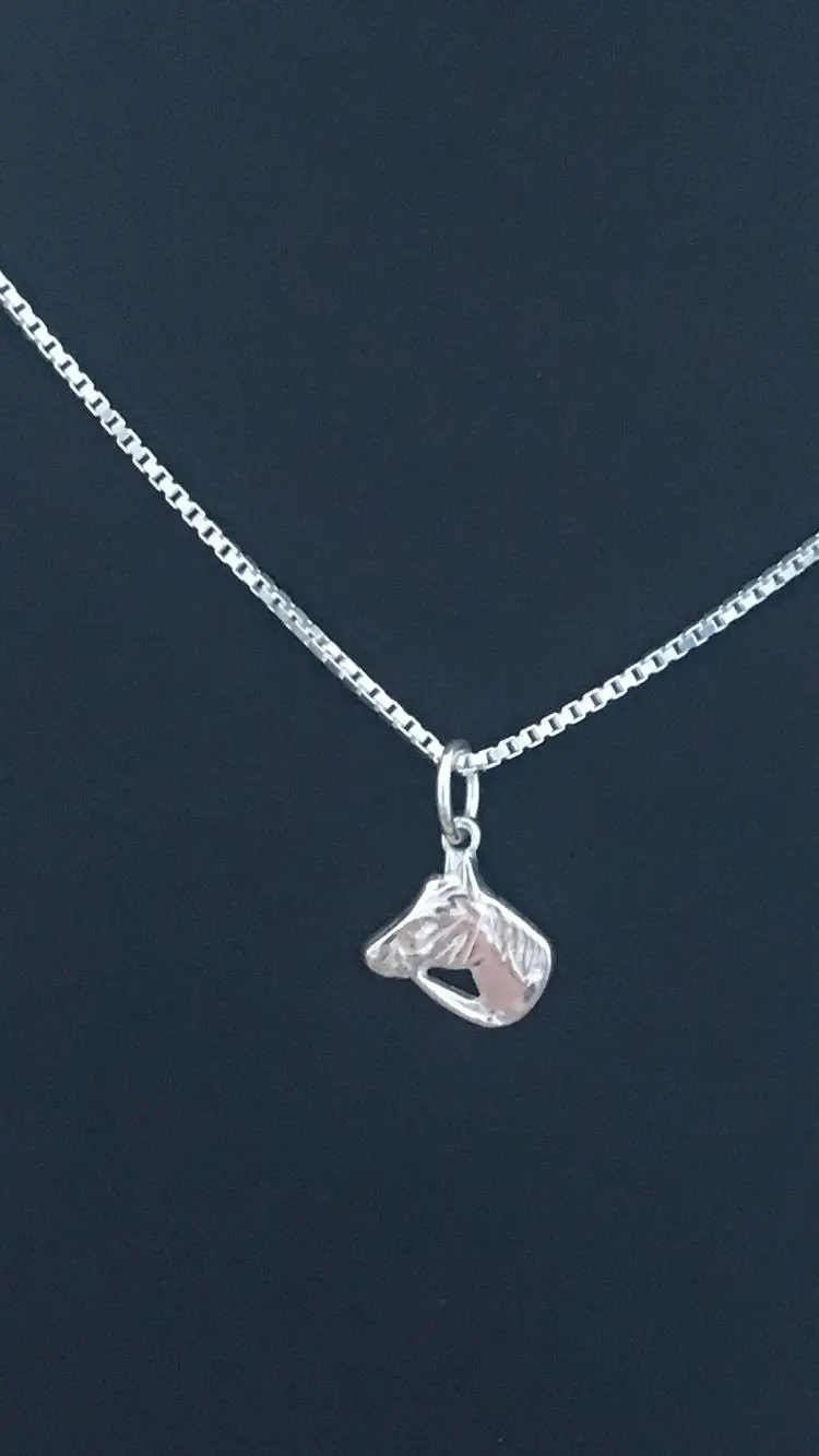 Hästhuvud silver 9250078H