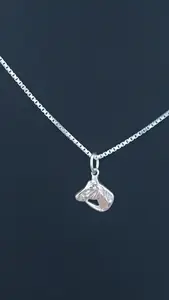 Hästhuvud silver 9250078H