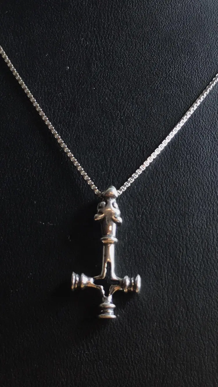 Vargkors oxiderat silver 9251093H