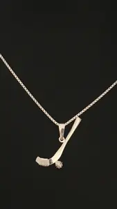 Bandyklubba med boll silver 9250181H