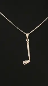 Golfklubba med boll silver 9250182H