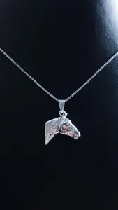 Hästhuvud silver 9250301H