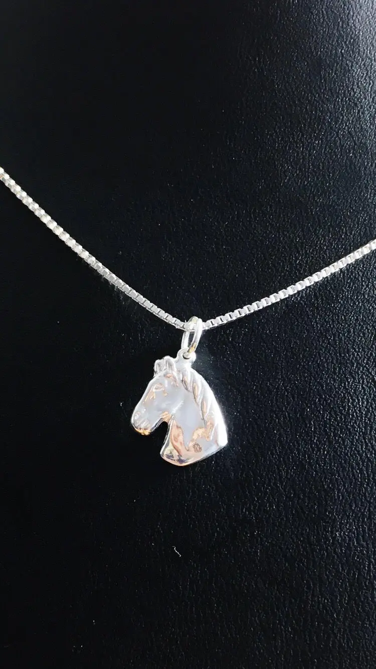 Hästhuvud silver 9250335H
