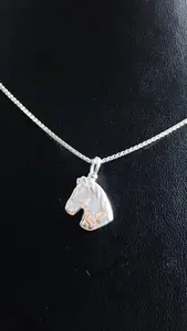 Hästhuvud silver 9250335H