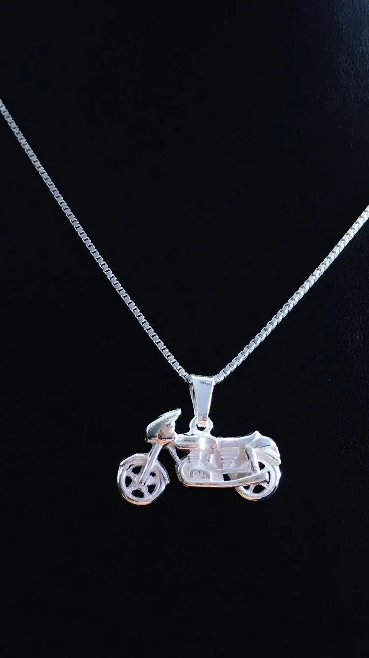 Motorcykel silver 9250385H