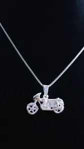 Motorcykel silver 9250385H
